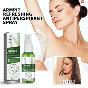 EELHOE verfrissende antitranspirant spray voor effectieve bescherming en frisse oksels.