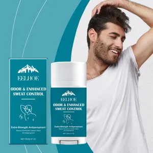 EELHOE extra-strength antiperspirant stick for men showing product and box