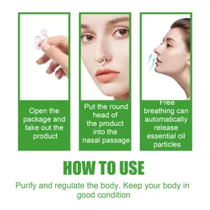 Guide d'utilisation de l'anneau nasal aux huiles essentielles pour purifier le corps
