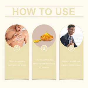 Step-by-step instruction guide on how to use North Moon herbal men's care capsules for vitality