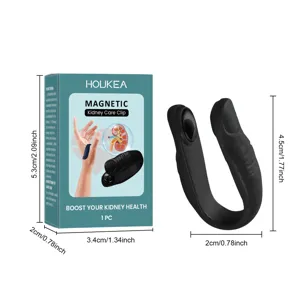 HOUKEA magnetische nierverzorging clip lichaamsmassage wellness tool met compact ontwerp.