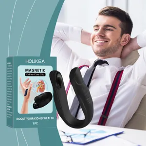 Gedetailleerd overzicht van de HOUKEA magnetische nierverzorgingsclip voor dagelijks welzijn.