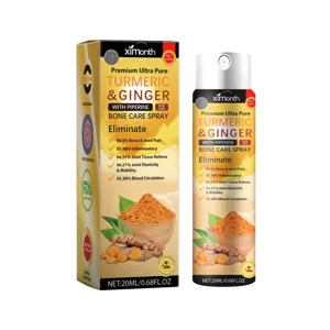 Σπρέι Ximonth 20ml με κουρκουμά και τζίντζερ για ανακούφιση από πόνους των αρθρώσεων.