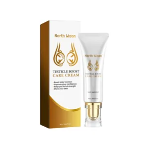 North Moon Male Vitality Care Cream 30g tube with box featuring plant extracts