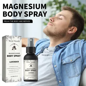 Spray Σώματος Μαγνησίου με Λεβάντα Ανακούφιση από την Ένταση των Μυών και Χαλάρωση Καταπραϋντική Φροντίδα Ενυδατική Μίστ