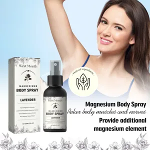 West Month spray σώματος μαγνησίου με λεβάντα 60ml για αποτελεσματική μυική χαλάρωση.