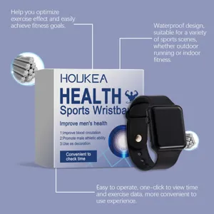 Houkea braccialetto sportivo uomo dettaglio funzione impermeabile fitness smartwatch
