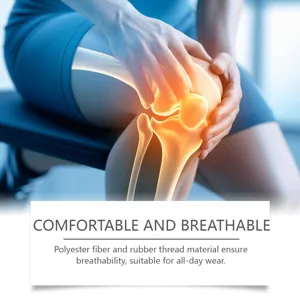 Kneepad knee brace support sleeve breathable comfortable polyester fiber daily wear gear