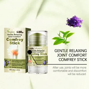 HOUKEA Barra de Confort Articular de Consuelda 40G bálsamo herbal calmante para articulaciones.