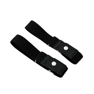 Cinturón elástico sin vaqueros, cómodo cinturón invisible ajustable unisex para todos.