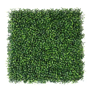 Artificial Milan grass wall panel for indoor and outdoor green plant decor landscaping backdrop.