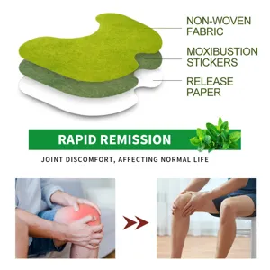 Knee pain relief patch moxibustion herbal sticker for joint discomfort and fast recovery.