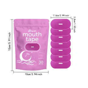 XIMONTH Anti Snoring Mouth Tape 30 Patches Breathable Sleep Strips for Better Night Rest