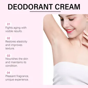 Crema deodorante per ascelle lisce, nutriente e idratante con una fragranza fresca e duratura.