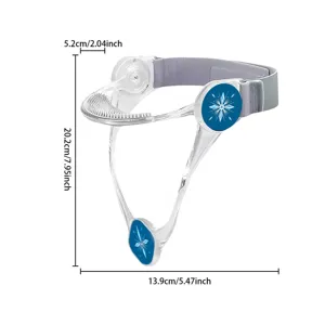 Detailed dimensions of this adjustable neck support brace for cervical relief and care