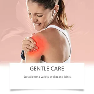 Crème de massage articulaire pour apaiser et hydrater la peau, formule de soin corporel.