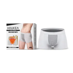 HOUKEA men breathable mesh boxer briefs comfortable soft slim fit underwear product main display