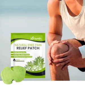 Herbal Knee Pain Relief Patch Natural Wormwood Joint Ache Relief Body Care Patches For Legs And Knees Herbal Care