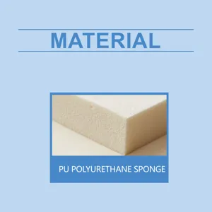Materiale in blocco di spugna poliuretanica PU di alta qualità con tessitura fine per uso vario.