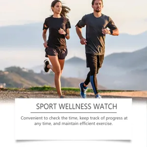 Outdoor sport smartwatch for running and fitness, lightweight, convenient time tracking.