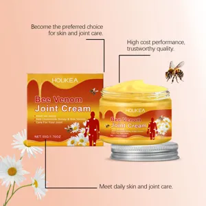 HOUKEA Creme articulaire au venin d'abeille apaisante et hydratante pour le corps 50g