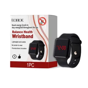 EOHOE balance health digital wristband, lightweight daily sports LED electronic watch new