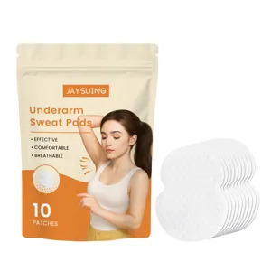 Coussins anti-transpiration 10 pcs respirants confortables jetables protections aisselles principal