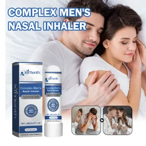 Inalatore nasale da uomo Ximonth formula alle erbe fresco portatile rinfrescante cura corpo.