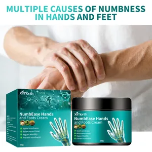 Ximonth NumbEase Crema per la Cura di Mani e Piedi Sollievo dall'Intorpidimento per Massaggio Articolare e del Corpo