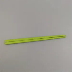 Premium green melamine candy color chopsticks for children 18cm length variant
