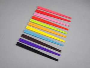 18cm colorful melamine chopsticks in vibrant candy colors for children
