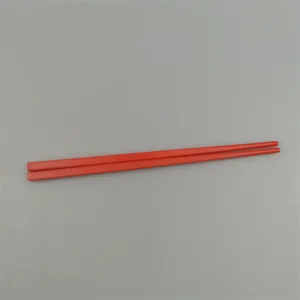 Vibrant red 18cm melamine chopsticks for children candy color design