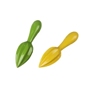 Handheld Lemon Squeezer Plastic Manual Fruit Reamer Kitchen Juicer Tool Set of Two
