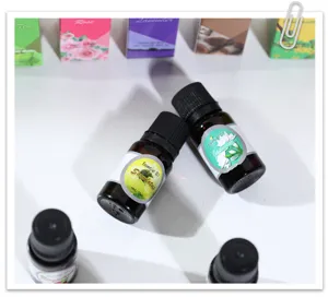 Huile essentielle hydrosoluble 10ml pour humidificateur d'intérieur lampes d'aromathérapie rose et lavande.