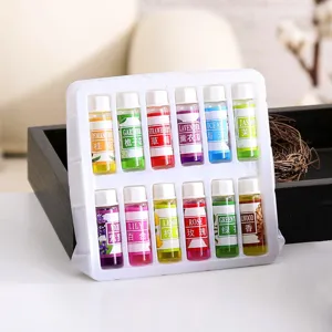 Set de 12 aceites esenciales de plantas de 5ml aromaterapia humidificador fragancia duradera