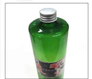 500ml green bottle aromatherapy essential oil fragrance water soluble large capacity detail