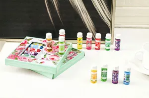 5ML 12pcs Set de Aceites Esenciales Vegetales para Humidificador Aromaterapia Larga Duración