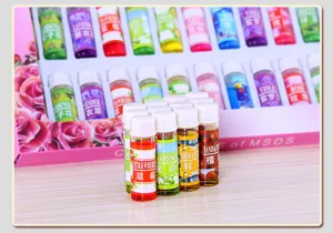 24er Set wasserlösliche ätherische Öle für Luftbefeuchter, verschiedene Blumendüfte enthalten.