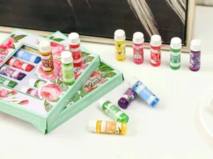 5ml 12pz juego de aceite esencial vegetal fragancia aromaterapia hidrosoluble para humidificador