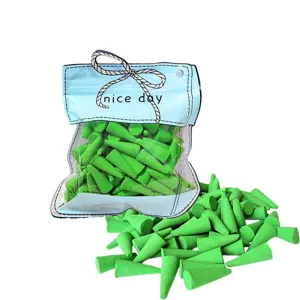 Lemongrass Tower Incense Set Indoor Aroma Cone Deodorizing Tea Room Incense Cones Wholesale