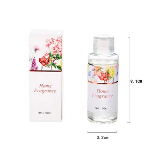 50ml Home Fragrance Essential Oil Refill Bottled Aromatherapy Air Freshener Long Lasting