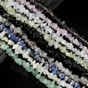 Tiras de cuentas de fragmentos de cristal natural para joyería DIY y manualidades