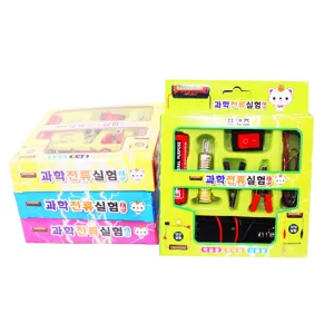 Complete DIY science electricity circuit experiment kit for elementary physics education