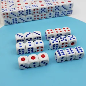 ABS Plastic Six Sided Rounded Corner Dice For Bar KTV Board Game Entertainment Tabletop Game Toy Accessory