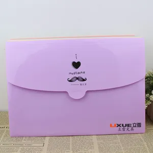 A4 Plastic Accordion Folder Expandable Document Organizer Multi Pocket File Bag For Student Office School