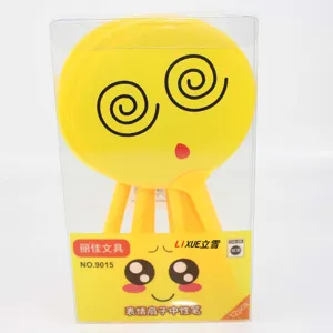 Koreanische Cartoon kreative niedliche Ausdruck Fächer Gelstift Sommer Fächer Stift 12Stk