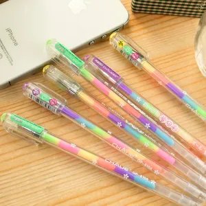 Schüler Mehrfarbig Pastell Gelstift Set für Journaling, Tagebuch schreiben und kreatives Zeichnen.