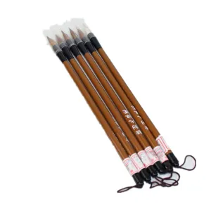 Chinese calligraphy brush set wolf hair writing brushes student practice art supplies set