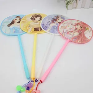 Süßer Cartoon Fächer Gelstift Set kreative Schreibwaren Sommer tragbar Stift 4Stk