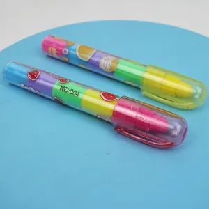 Student 5-color building block eraser creative cute cartoon pen-shaped school supplies eraser 004